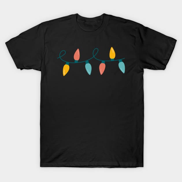 Christmas lights T-Shirt by MyBeautifulFiles